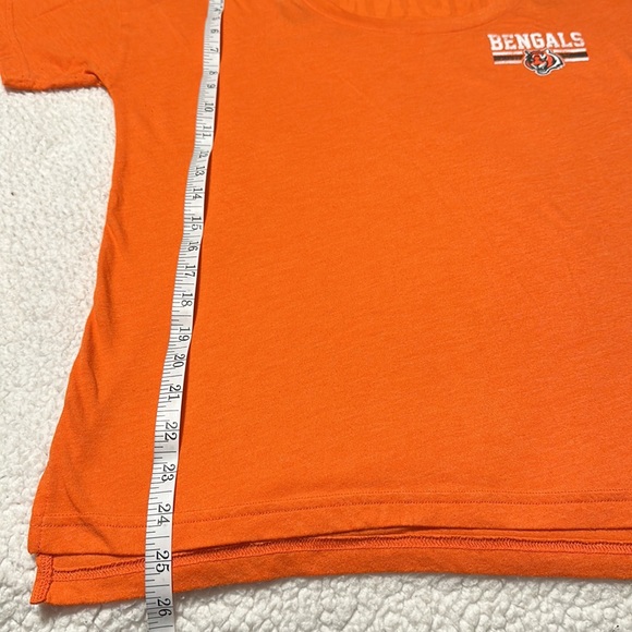 Ladies NFL Team Apparel Cincinnati Bengals Shirt, EUC, Size Medium - Picture 5 of 7